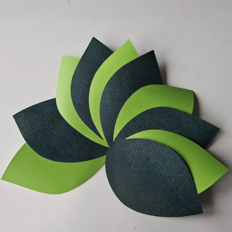 Groene bladermix met natuurlijke felgroene tinten